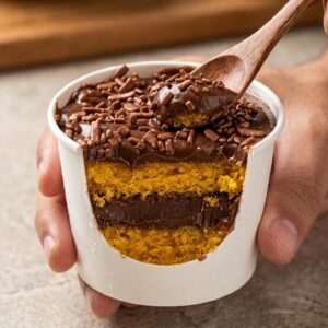 Bolo Gelado de Cenoura